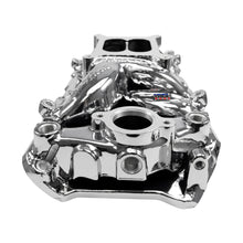Load image into Gallery viewer, Edelbrock Engine Intake Manifold Edelbrock RPM Air-Gap Intake Manifold for Big-Block Chevy Oval Port, Chrome Plasma Finish 7561-CP