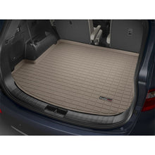 Load image into Gallery viewer, WeatherTech 13+ Hyundai Santa Fe Cargo Liners - Tan