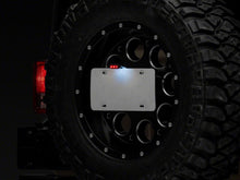 Load image into Gallery viewer, Raxiom 07-18 Jeep Wrangler JK Axial Series License Plate Bracket w/ LED Brake Light Brake Lights Raxiom