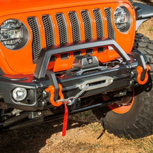 Load image into Gallery viewer, Rugged Ridge 18-22 Jeep Wrangler JL/JT Grille Arcus Front Bumper Stamped Steel Overrider Bar Rugged Ridge
