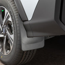 Load image into Gallery viewer, WeatherTech 2024 Subaru Crosstrek (Will Not Fit Wilderness) No Drill Rear MudFlaps - Black WeatherTech