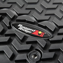 Load image into Gallery viewer, Rugged Ridge Floor Liner Front Black 2007-2018 Jeep Wrangler Unlimited JK 4 Dr Rugged Ridge
