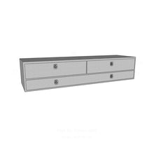 Load image into Gallery viewer, Westin/Brute High Cap 96in Stake Bed Contractor TopSider w/ Doors - Aluminum Westin