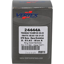 Load image into Gallery viewer, Vertex Pistons Uncategorized Vertex Piston 21-23 Fantic Motor XE 125 125cc Cast Race Evolution Piston Kit