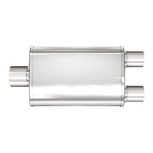 Load image into Gallery viewer, MagnaFlow Exhaust Products Exhaust Muffler MagnaFlow Exhaust Products Magnaflow Multi-Chamber Performance Muffler; 2.25/2in. Center/Dual; 4x14x9 Body 13148