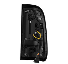 Load image into Gallery viewer, AlphaRex 97-03 Ford F150 / 99-16 Ford F250/F350/F450/F550 LUXX-Series LED Tail Lights - Alpha-Black AlphaRex