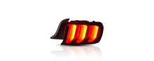 Load image into Gallery viewer, Raxiom 15-23 Ford Mustang Euro Style LED Tail Lights- Gloss Black Housing- Red Lens | 412123