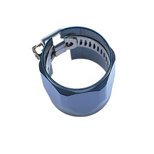 Load image into Gallery viewer, Russell Performance -8 AN Anodized Blue Tube Seal Hose End For 3/8in Fuel Hose Russell
