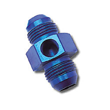 Load image into Gallery viewer, Russell Performance -6 AN Fuel Union Pressure Adapter (Blue) Russell