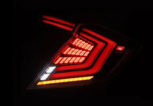 Load image into Gallery viewer, AlphaRex 16-21 Honda Civic Hatchback / Type-R FK8 Nova-Series LED Tail Lights (Pair) - Black AlphaRex