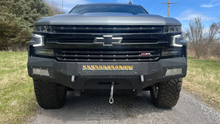 Load image into Gallery viewer, Fishbone Offroad 19-21 Chevrolet Silverado 1500 Rockfish Front Bumper - Black Texture Fishbone Offroad