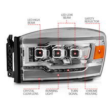 Load image into Gallery viewer, ANZO USA Headlight Assembly ANZO USA LED Projector Headlight 111561