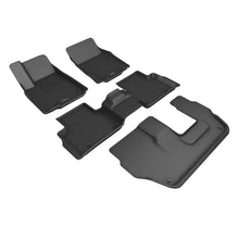 Load image into Gallery viewer, 3D Maxpider 22-24 Jeep Grand Cherokee (Wl) 7-Seat Kagu Black R1 R2 R3 Floor Mats - Rubber 3D MAXpider