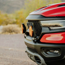 Load image into Gallery viewer, KC HiLiTES 2019+ RAM 1500 Rebel/TRX Grill Mount Light Brackets for Two Lights KC HiLiTES