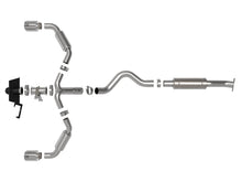 Load image into Gallery viewer, aFe 23-24 Toyota GR Corolla L3 1.6L (t) Gemini XV 3in to 2-1/2in Cat Back Exhaust w/ Polished Tips Catback aFe