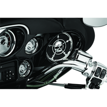 Load image into Gallery viewer, Kuryakyn Zombie Speaker Grills Chrome | 3787