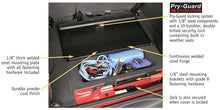 Load image into Gallery viewer, Tuffy 07-18 Jeep Wrangler Jk Cubby Cover W/ Key Lock Cargo Boxes & Bags Tuffy Products
