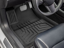 Load image into Gallery viewer, WeatherTech 17-23 Tesla Model 3 1st Row Front FloorLiner HP - Black | 4412201IM