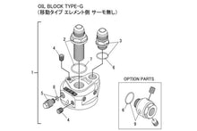 Load image into Gallery viewer, GReddy Type G Oil Block Assembly .75x16 AN10 | 12401139