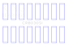Load image into Gallery viewer, King Engine Bearings Chrysler Jeep V8 287 4.7L (Size +0.75mm) Connecting Rod Bearing Set King Engine Bearings