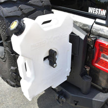 Load image into Gallery viewer, Westin 07-18 Jeep Wrangler JK / 18-22 Jeep Wrangler JL RotoPax Mount - Tex. Blk Westin