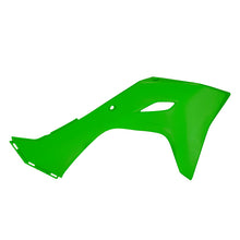 Load image into Gallery viewer, Cycra 2024 Kawasaki KX450 Radiator Shrouds - Green Plastics Cycra