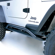 Load image into Gallery viewer, Rugged Ridge RRC Rocker Guards Black 87-06 Jeep Wrangler Rugged Ridge
