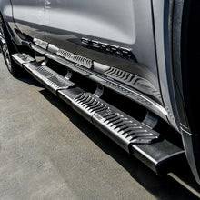 Load image into Gallery viewer, Westin 2019 Chevrolet Silverado/Sierra 1500 Crew Cab (6.5ft) R5 Modular Nerf Step Bars - Black Westin