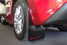 Load image into Gallery viewer, Rally Armor 14-18 Mazda3 Red UR Mud Flap w/White Logo Mud Flaps Rally Armor