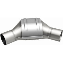 Load image into Gallery viewer, MagnaFlow Conv Univ 2.00inch Angled Inlet/Outlet