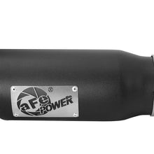 Load image into Gallery viewer, afe MACH Force-Xp Universal Exhaust Tip 3-1/2 IN Inlet x 4-1/2 IN Outlet x 12 IN L aFe