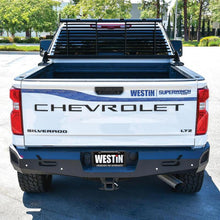 Load image into Gallery viewer, Westin 1999-2018 Chevrolet/Ford/GMC/Toyota Silverado/Sierra 1500/2500/3500 HD Headache Rack - Black Westin