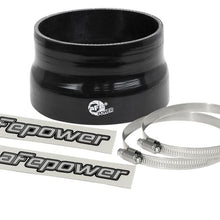 Load image into Gallery viewer, aFe Air Intake Components afe Magnum FORCE Intake Coupling Kit (4-1/4 IN ID to 3-3/4 IN ID x 2-1/4 IN L) Straight Black