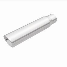 Load image into Gallery viewer, MagnaFlow Exhaust Products Exhaust Tail Pipe Tip MagnaFlow Exhaust Products Magnaflow Single Exhaust Tip - 4in. Inlet/5in. Outlet 35149