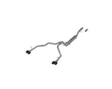 Load image into Gallery viewer, MBRP 2021+ Chevy Tahoe / GMC Yukon T304 SS 3in Cat-Back Dual Split Exhaust w/ Quad Carbon Fiber Tips MBRP
