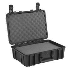 Load image into Gallery viewer, Go Rhino XVenture Gear Hard Case w/Foam - Medium 18in. / Lockable / IP67 - Tex. Black Cargo Boxes & Bags Go Rhino