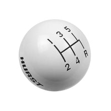 Load image into Gallery viewer, HURST SHFTR KNOB-WHITE 5 SPD(3/8-16)