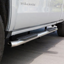 Load image into Gallery viewer, Westin 2014-2018 Chevy Silverado 1500 Crew Cab PRO TRAXX 5 Oval Nerf Step Bars - SS Westin