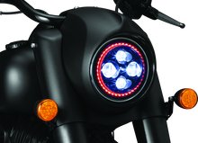 Load image into Gallery viewer, Kuryakyn Orbit Headlight Adapter Black Misc Powersports Kuryakyn