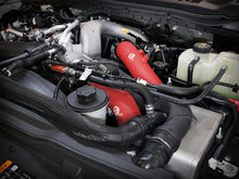Load image into Gallery viewer, aFe 23-25 Ford F250/F350 Super Duty V8-6.7L BladeRunner Aluminum Hot & Cold Charge Pipe Kit - Red aFe