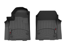 Load image into Gallery viewer, WeatherTech 2024 Chevrolet Silverado EV Front FloorLiner for Vinyl Floors - Black | 4418801V