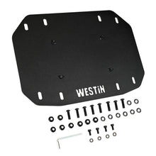 Load image into Gallery viewer, Westin 18-25 Wrangler JL Spare Tire Delete Plate - Tex. Blk Westin
