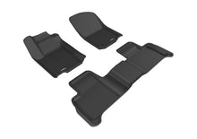 Load image into Gallery viewer, 3D MAXpider 2017-2018 Mercedes-Benz GLE-Class C292 Kagu 1st & 2nd Row Floormats - Black | L1MB05301509