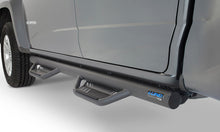 Load image into Gallery viewer, Lund 16-17 Nissan Titan XD Crew Cab Terrain HX Step Nerf Bars - Black LUND