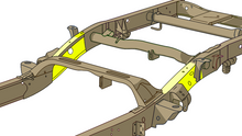 Load image into Gallery viewer, Rust Buster 1999-2006 Chevy & GMC Pick Up Truck ward Rear Frame Repair Kit - Left | RB7315L