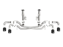 Load image into Gallery viewer, aFe MACH Force-Xp 3in to 2-1/2in 304SS Cat-Back (No Muff.) 2020 Chevy Corvette (C8) 6.2L - Black Tip Catback aFe