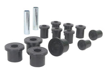 Load image into Gallery viewer, Whiteline 1981-1985 Jeep Scrambler Rear Leaf Spring & Shackle Bushings Spring Insulators Whiteline