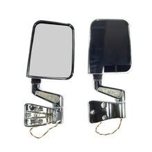 Load image into Gallery viewer, Rugged Ridge 87-02 Jeep Wrangler YJ/TJ Chrome Door Mirror Kit w/ LED Turn Signal Rugged Ridge