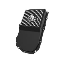 Load image into Gallery viewer, aFe POWER 21-24 RAM 1550 TRX Pro Series Transmission Pan Black w/ Machined Fins