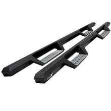 Load image into Gallery viewer, Westin 04-13 Chevy Silverado 1500 Crew Cab HDX Stainless Drop Nerf Step Bars - Textured Black Westin